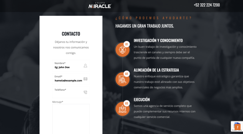 miracle cliente